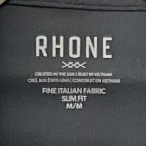 Rhone Slim Fit Shirt Size M NWOT - Picture 3 of 3